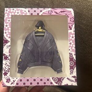 Taylor Swift Speak Now Cardigan Ornament